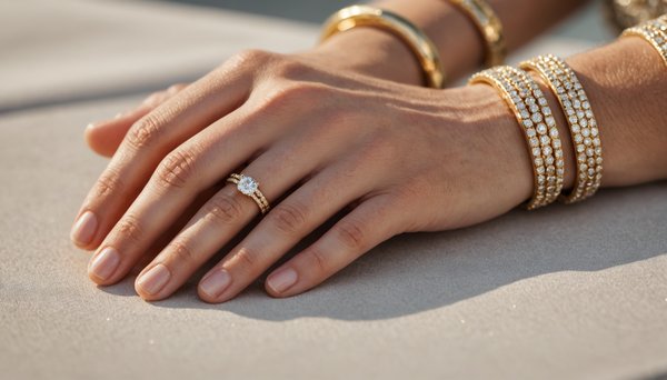 Sublimez vos mains avec des bagues serties de diamants